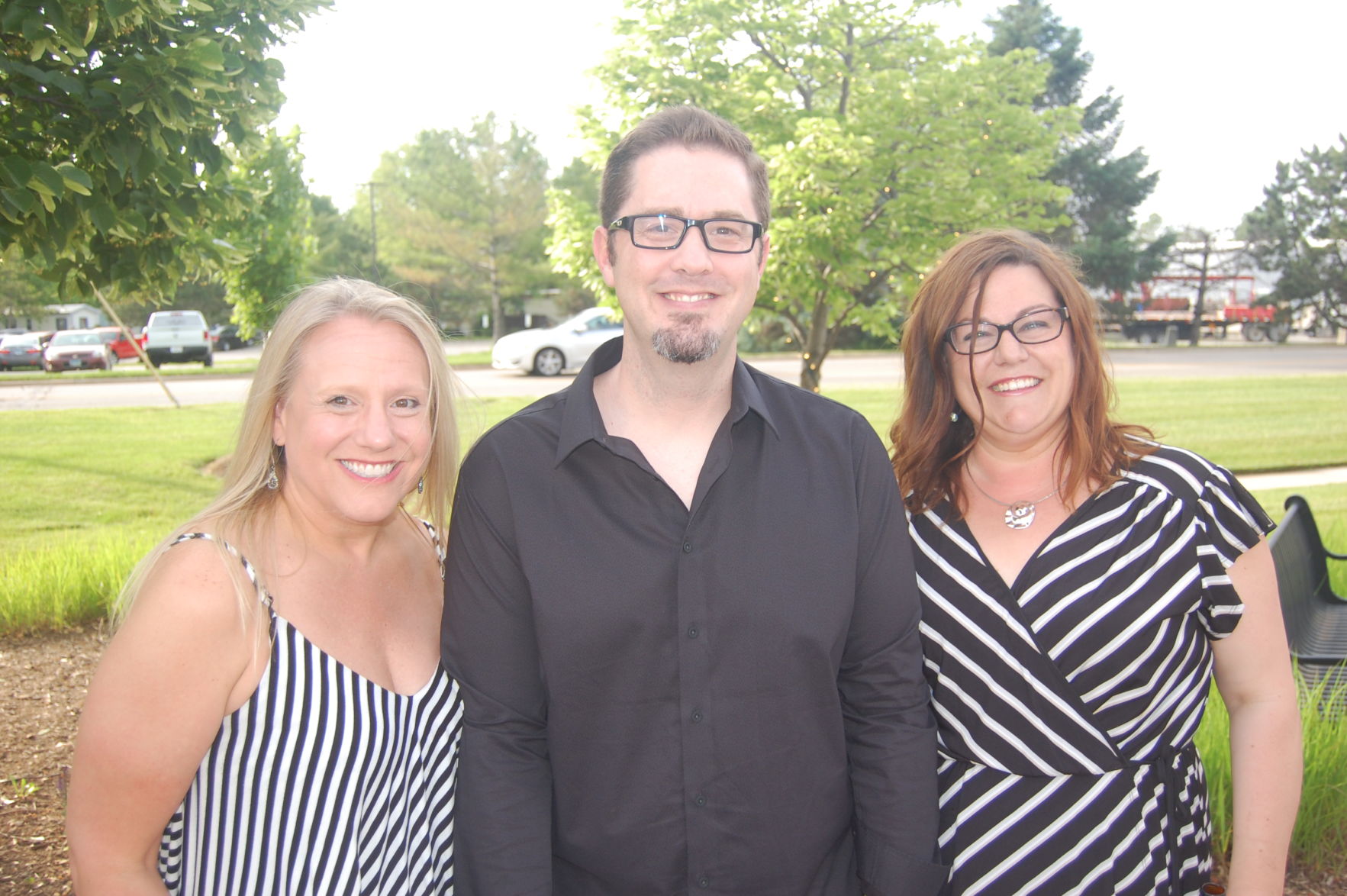 Amber and Nathan Rudge, Michelle Uphoff